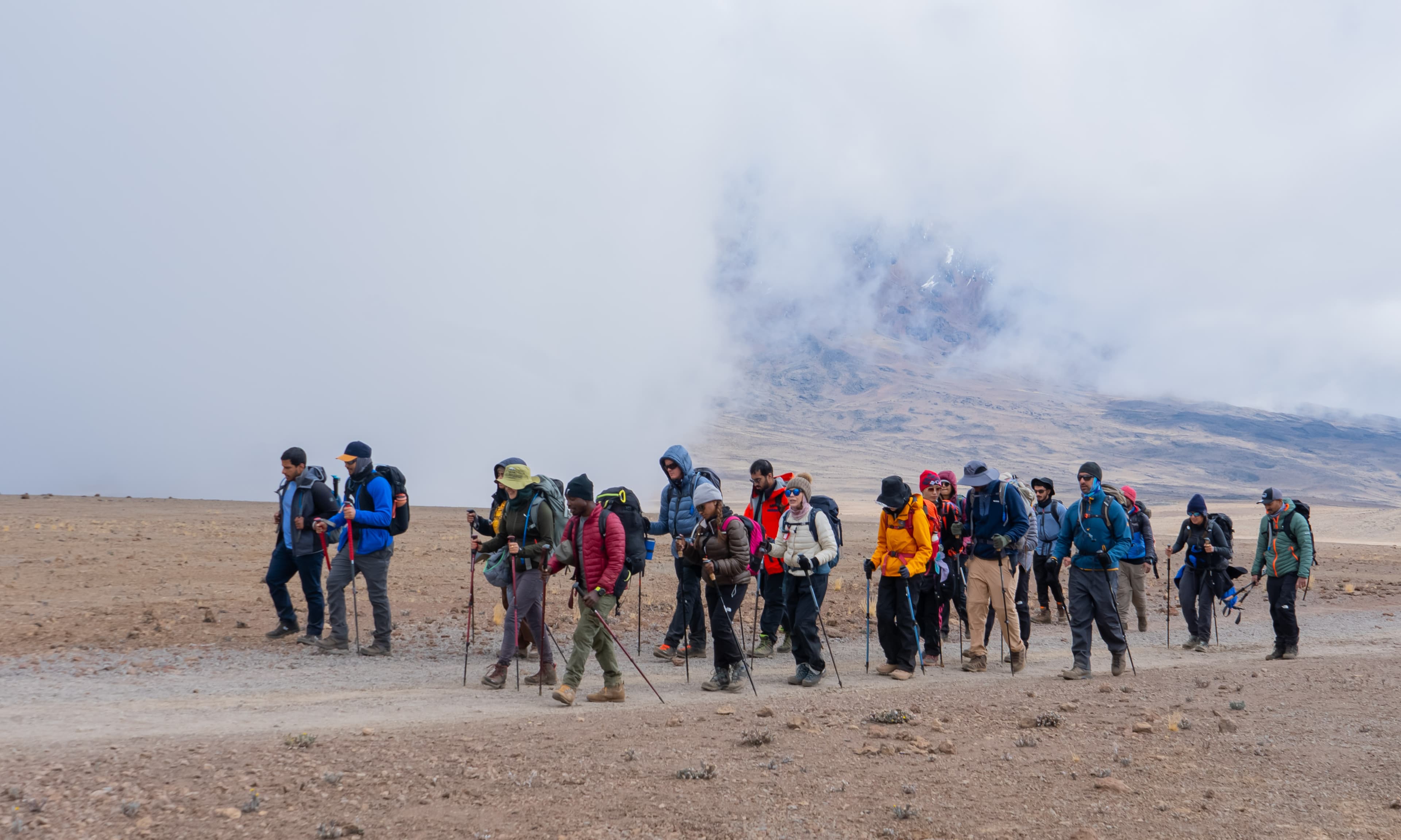 Experienced mountain guides on Kilimanjaro